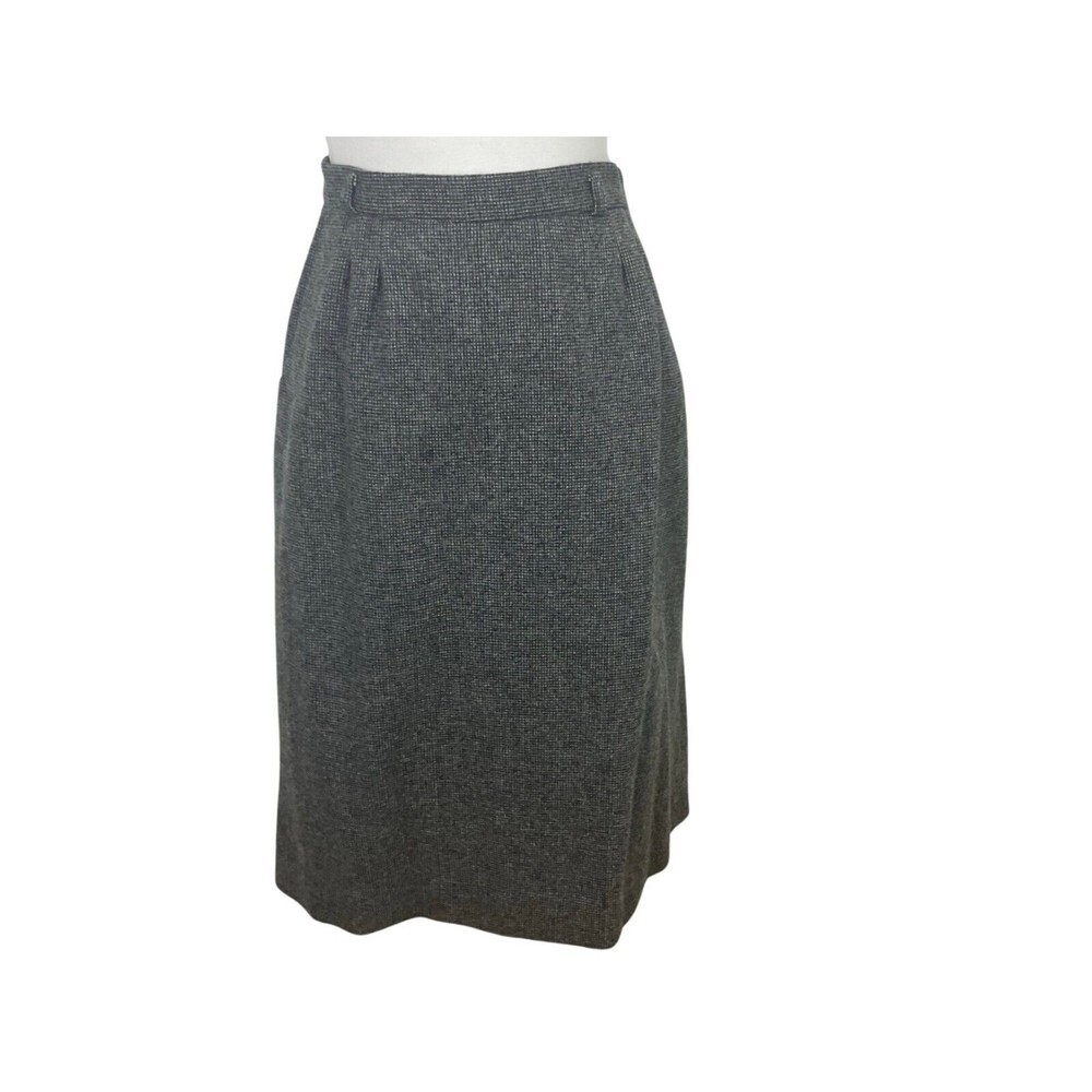 Vintage Koret Wool Skirt Measures 14” Across Waist & 28” Long in Good Condition